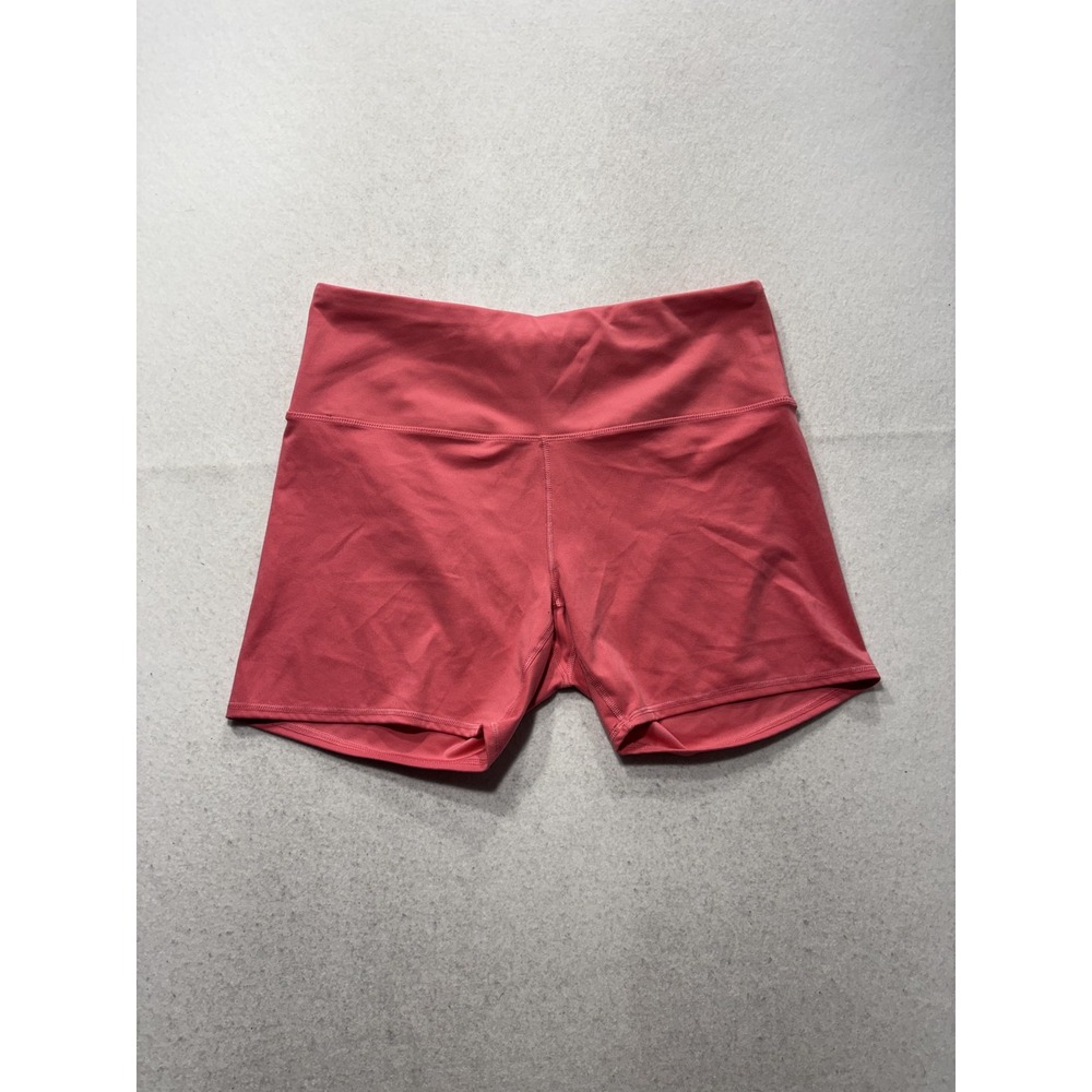 RBX Biker Shorts Womens 1X Pink 7.5" Inseam Stretch Lightweight Athletic